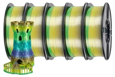 Imagen del producto de Filamento para impresoras 3D, material ecológico, alta compatibilidad, 5 kg de Sedawood
