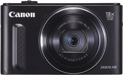 Produktbild von Canon PowerShot SX610 HS Digitalkamera 20,2 MP, 18x opt. Zoom schwarz
