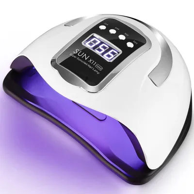 Produktbild von UV LED Lampe für Gelnägel, 280W 66LEDs Nagellampe Professionelle Schnell Nageltrockner mit 4 Timer, LCD Anzeige und Smart Sensor für Finger Zehennagel