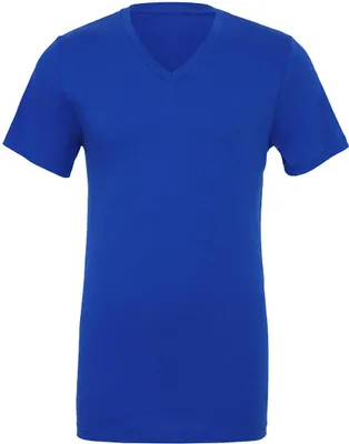 Produktbild von Canvas Uni Jersey Short Sleeve V-Neck Tee