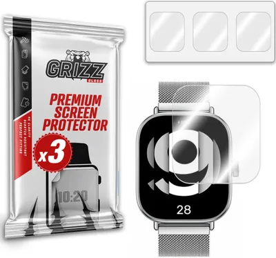 Obrázok produktu pre Hydrogelová fólia GrizzGlass Hydrofilm pre hodinky Xiaomi Redmi Watch 4