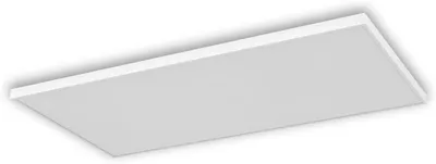 Image de Chauffage infrarouge - Radiateur de plafond - Pour chauffer les pièces - Avec thermostat - 860 watts - Blanc