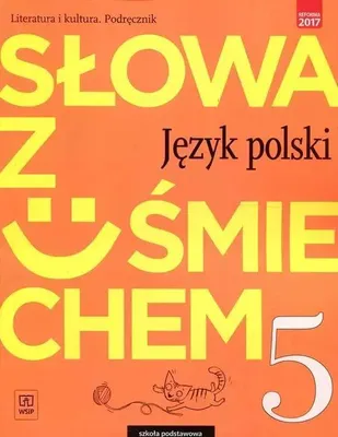 Produktbild von Język polski słowa z uśmiechem literatura i kultura podręcznik klasa 5