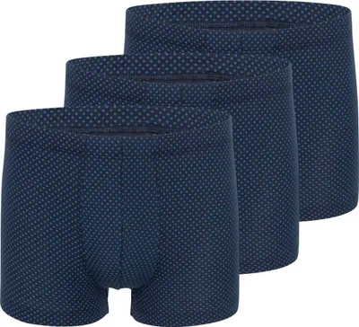 Produktbild von Schiesser 3er Pack Baumwolle Casual Organic Baumwolle Retro Short / Pant Mit überzogenem Bundgummi, Mit Baumwolle, Perfekt sitzende, elastische Single-Jersey-Qualität