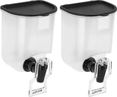 Produktbild von 2 Stück 600 ml Ölflasche, transparenter Ölspender zur Wandmontage, große Kapazität, auslaufsicherer Gewürzbehälter für die Küche