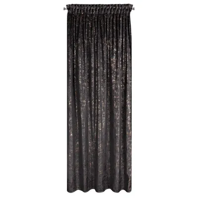 Zdjęcie produktu dla Eurofirany 431699, Przezroczysty, Czarny, Wzór, Poliester, Wiszący hak, 200 g/m²