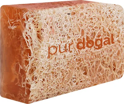 Produktbild von Pür Doğal Rein natürliche Kürbisfaser-Arganöl-Seife für Gesicht und Körper