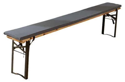 Produktbild von Omgoods – Outdoor-Sitzkissen, wasserabweisend, für Gartenmöbel, 220 x 25 x 3 cm