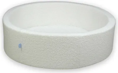 Image de Piscine à balles 110x30 Boucle Blanc - Sans balles / Sans balles