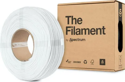 Produktbild von Das Filament ReFill PETG 1.75mm Schneeweiß 1kg