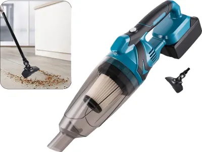 Produktbild von Kabelloser Auto-Staubsauger, 0,5 L Staubbehälter, 18 V Spannung, Kehr- und Saugfunktion, , leicht
