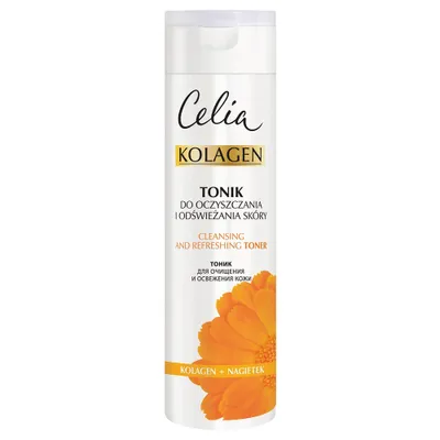 Image de Celia Kolagen Skin Cleansing and Refreshing Tonic with Calendula, 200 ml