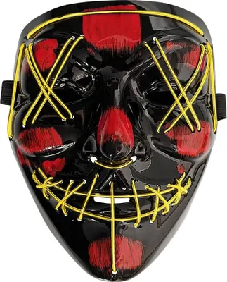 Produktbild von LED Maske gelb