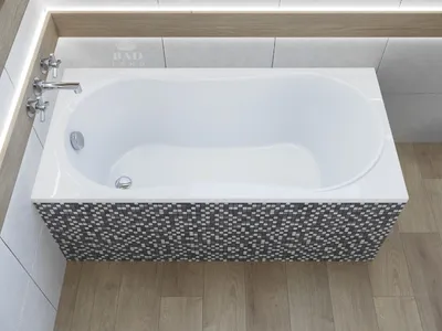 Zdjęcie produktu dla Wanna Akrylowa Zestaw 4w1 Prostokątna 170x75 Biała + Styropianowy Nośnik Stabilizujący, Nowoczesny Syfon i Nogi (stelaż) w komplecie | BADLAND GRACJA