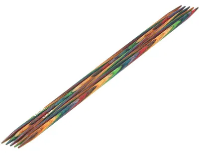 Produktbild von Lana Grossa Strumpfstricknadel Design-Holz 20-4.5 | Multicolor