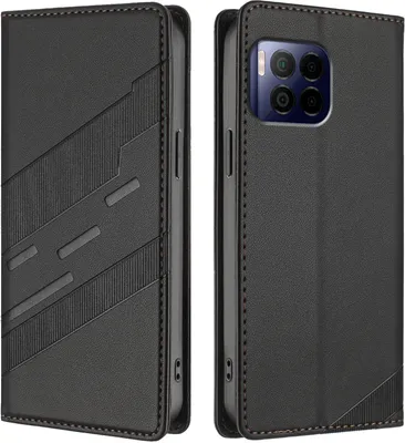 Obrázek produktu pro Pouzdro pro T-Mobile REVVL 7 Pro,Polyuretankožené peněženkové pouzdro s přihrádkou na karty a funkcí stojánku Schwarz