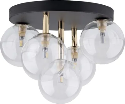 Produktbild von Deckenleuchte NILOS BLACK/GOLD 758 TK Lighting