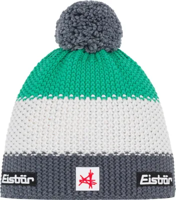 Produktbild von Eisbär Star Pompon MÜ SA Strickmütze Herren Damen Mütze Wintermütze, Farbe:Grau