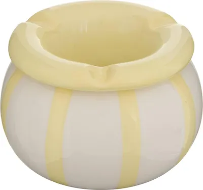 Produktbild von Gestreifter aschenbecher della pasta 9x9x6cm  - Atmosphera créateur d'intérieur