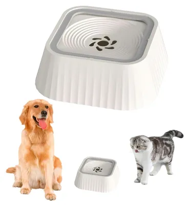 Productafbeelding van Solidchoice - 1.3L Waterbak voor Honden, Lekvrij en Antispat