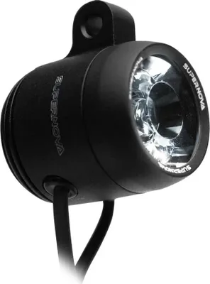 Immagine prodotto di Faro a dinamo Supernova E3 PURE 3 rovesciato nero, luce di parcheggio/diurna, 70 lx