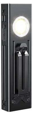 4-in-1 LED-Taschenlampe, 1300 Lumen, wiederaufladbar, Clip-On, Mini