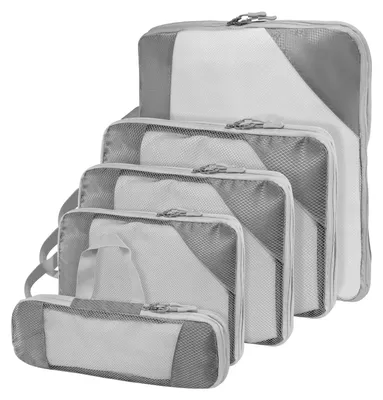 Produktbild von Omgoods – Set mit 5 Kompressionspackbeuteln für Reisen