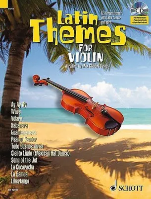 Produktbild von Latin Themes for Violin