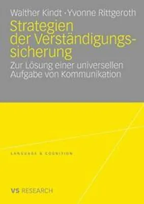 Produktbild von Strategien der Verständigungssicherung