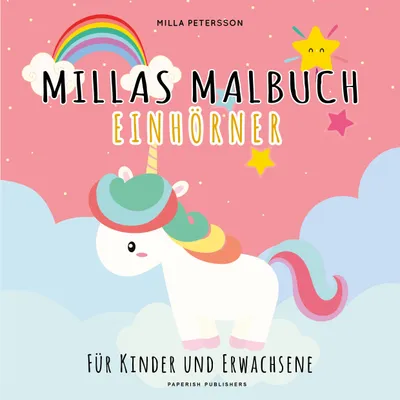 Produktbild von Millas Einhorn Malbuch
