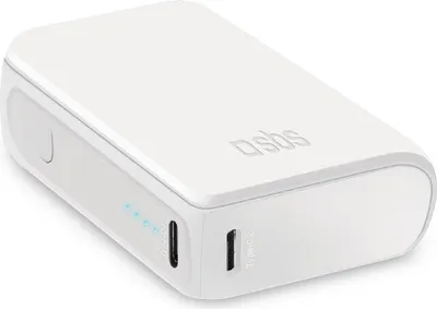 Produktbild von SBS Powerbank 10.000mAh 2x USB-C/1x USB 10W weiß