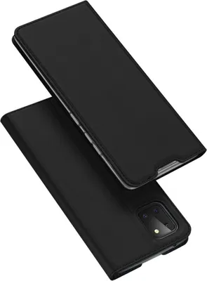 Produktbild von Buch Tasche "Dux Ducis" kompatibel mit XIAOMI REDMI 10 2022 Handy Hülle Etui Brieftasche Schutzhülle mit Standfunktion, Kartenfach Schwarz