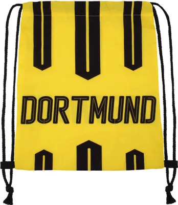 Produktbild von Turnbeutel Rucksack Gymbag Dortmund gelb u. schwarz, Farbe:Gelb