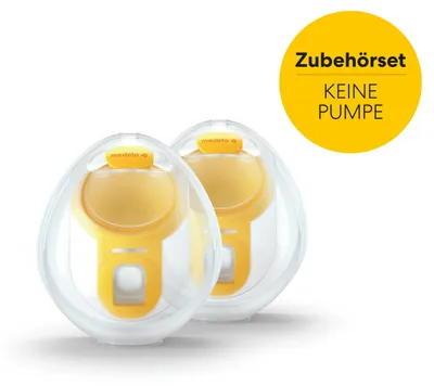 Produktbild von MEDELA Hands-free Doppelpumpset Set mit zwei Auffangbehälter