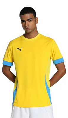 Produktbild von Puma Unisex Teamgoal Matchday Fußballtrikot, Faster Yellow-Electric Blue Lemonad