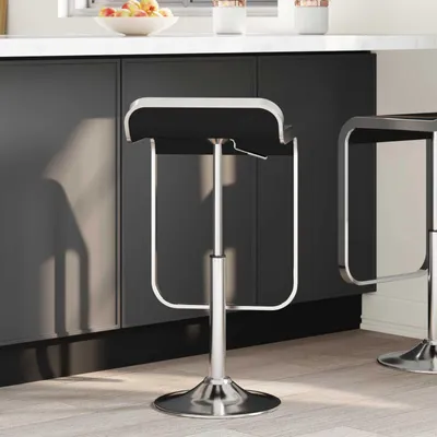 Image de vidaXL Chaise de bureau à vérin à gaz chromé 505-720 mm en fer