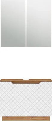 Immagine prodotto di Set di mobili da bagno Vicco Lotta Bianco 2 parti, Model 59532