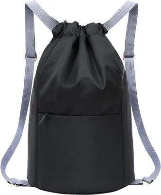 Immagine prodotto di Borsa capiente unisex con tracolla, copertura antipioggia in nylon, ultraleggera e pieghevole, tracolla regolabile, ideale per la scuola, i viaggi, il campeggio e il fitness.