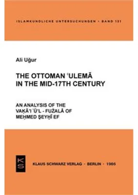 Produktbild von The Ottoman 'ulema in the Mid-17th Century
