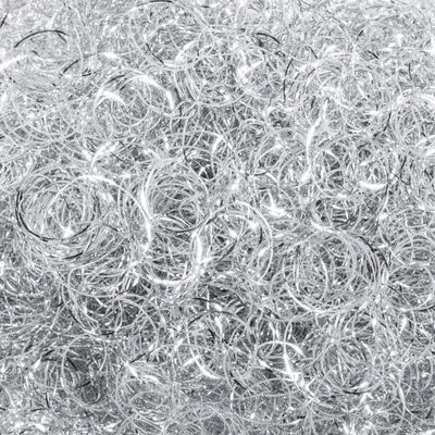 Produktbild von Goldina Engelshaar silber 50 Gramm im Beutel Weihnachtsschmuck aus Metall Flowerhair