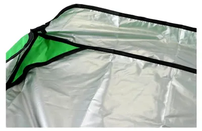 Produktbild von Ersatzdach für Hollywoodschaukel, 195 x 125 x 15 cm, Bezug für Gartenschaukel, UV-beständig, wasserdicht, staubdicht, für den Außenbereich, Grün