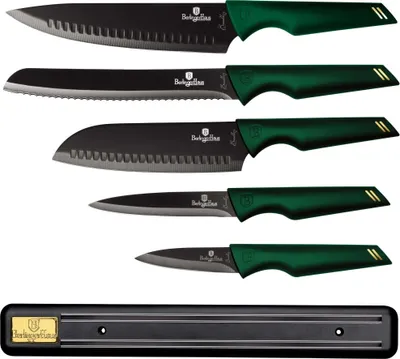 Obrázek produktu pro Berlinger Haus sada 5 kuchyňských nožů s proužkem 31625