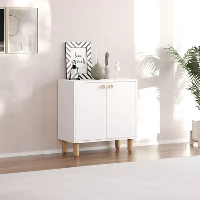 Immagine prodotto di Skye Decor, Lina - White, armadio multiuso, bianco, 100% pannello truciolare rivestito in melamina, 72 x 36 x 73 cm