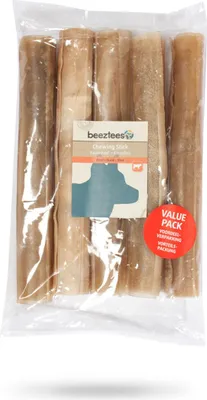 Produktbild von Beeztees Kaustick Rinderhaut, Maße: 24,5 cm x 30 mm