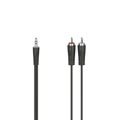 Immagine prodotto di Cavo audio Hama, spina jack da 3,5 mm - 2 spine cinch, stereo, 1,5 m
