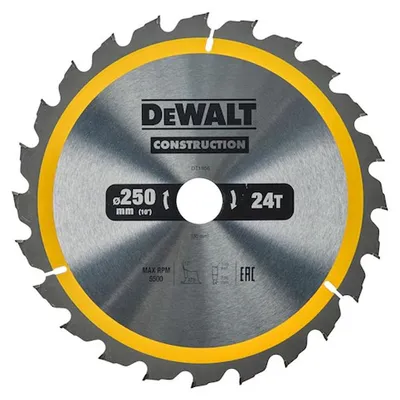 Image de Lame de scie circulaire portative DEWALT Carbure Construction