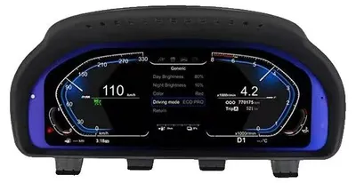 Produktbild von Digitales Dashboard, LCD-Panel, Virtuelles Instrument, mit HUD Carplay