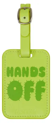 Produktbild von American Tourister Anhänger Reisezubehör Luggage Tag 2x Print Hands Off hellgrün