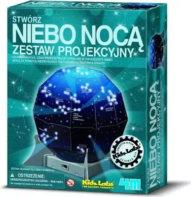 Zdjęcie produktu dla 4m Zestaw Projekcyjny Niebo Nocą zestaw kreatywny