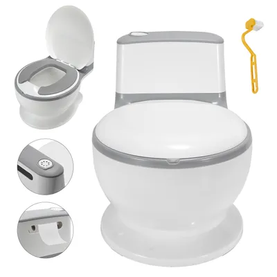 Immagine prodotto di Vasino per bambini TolleTour Vasino per bambini con contenitore rimovibile, vasino per neonati, istruttore per bambini e neonati con coperchio e suono